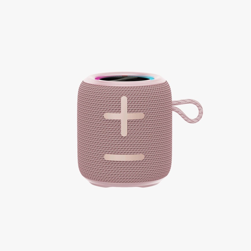 Pink waterproof Bluetooth home speaker