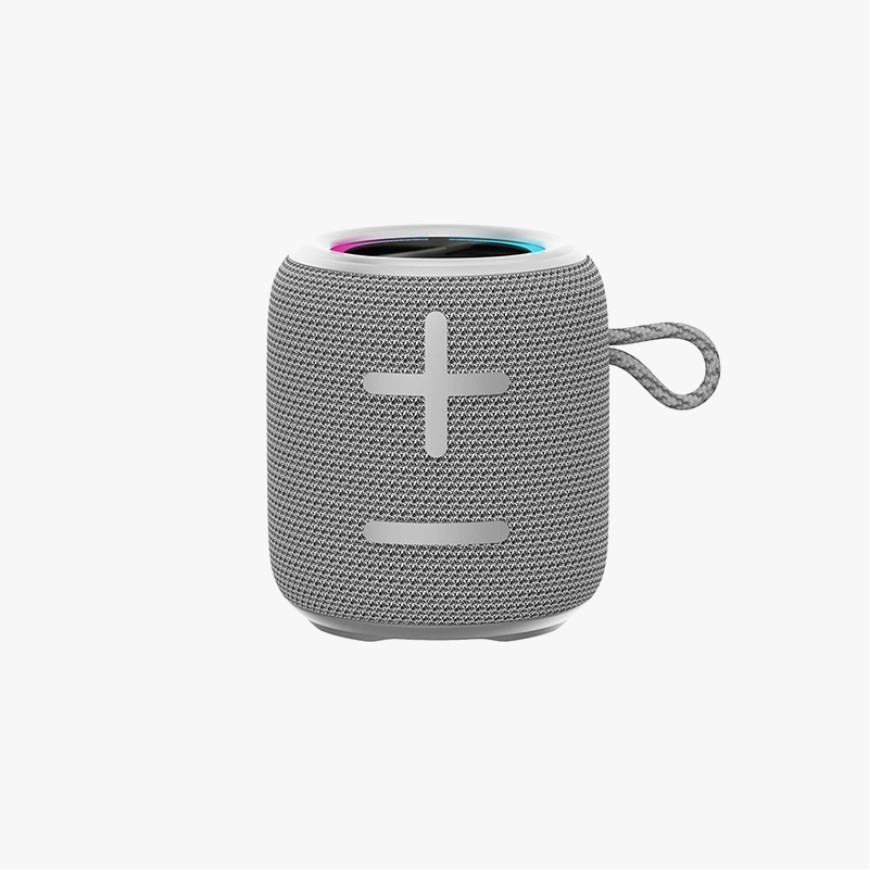 Gray wireless waterproof Bluetooth home speaker