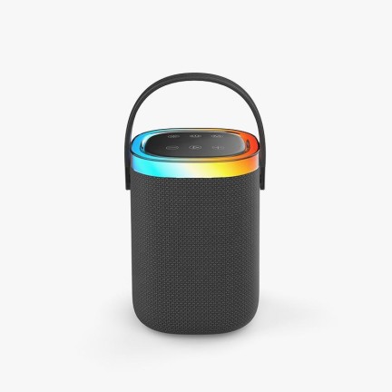 Colorful LED light portable bluetooth home speaker