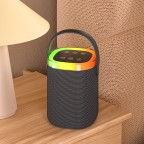 Colorful LED light portable bluetooth home speaker