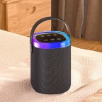 Colorful LED light portable bluetooth home speaker