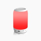 Color LED light stereo bluetooth home speaker