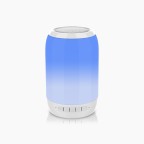 Color LED light stereo bluetooth home speaker