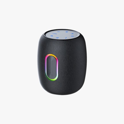 Surround sound bluetooth home speaker with RGB lights