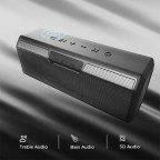 Lightweight bass portable outdoor speaker