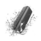 Lightweight bass portable outdoor speaker