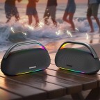 Outdoor speakers with rich bass