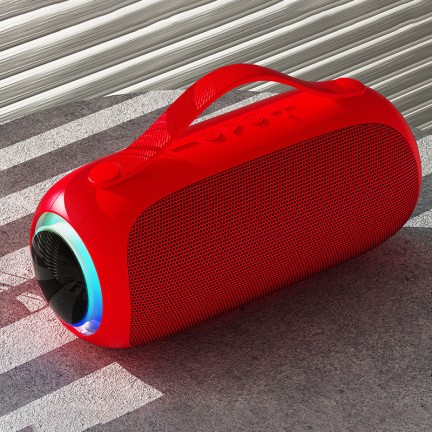 Portable outdoor speaker with powerful bass