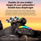 Ultra-long battery life portable outdoor speaker