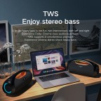 100W Outdoor Portable Waterproof Bluetooth Speaker