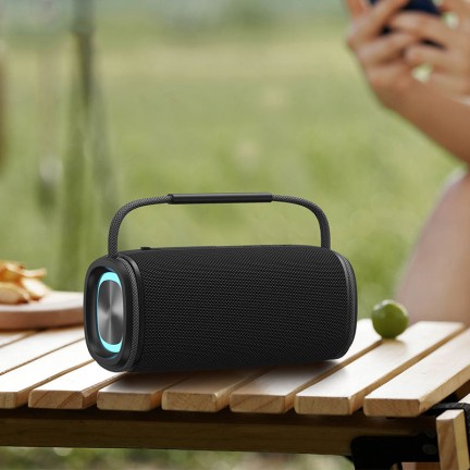Portable Dual Bass Waterproof Bluetooth Speaker
