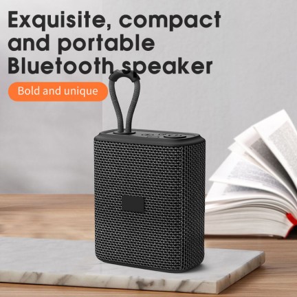 Woven mesh portable waterproof Bluetooth speaker