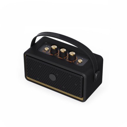 High-end textured Bluetooth retro speakers