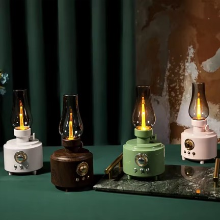 Kerosene lamp-shaped Bluetooth retro speaker