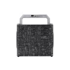 Portable high-fidelity stereo Bluetooth retro speaker