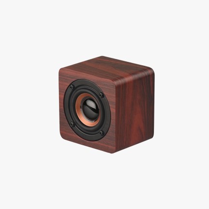 Classic wireless wooden retro speaker