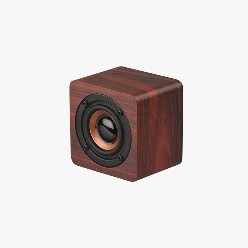 Classic wireless wooden retro speaker