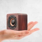 Classic wireless wooden retro speaker
