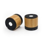 Wooden cylindrical Bluetooth retro speaker