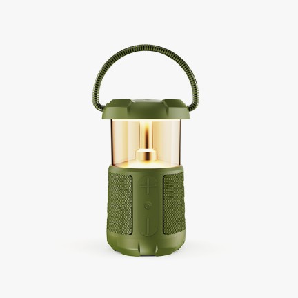 Camping lantern shaped Bluetooth retro speaker