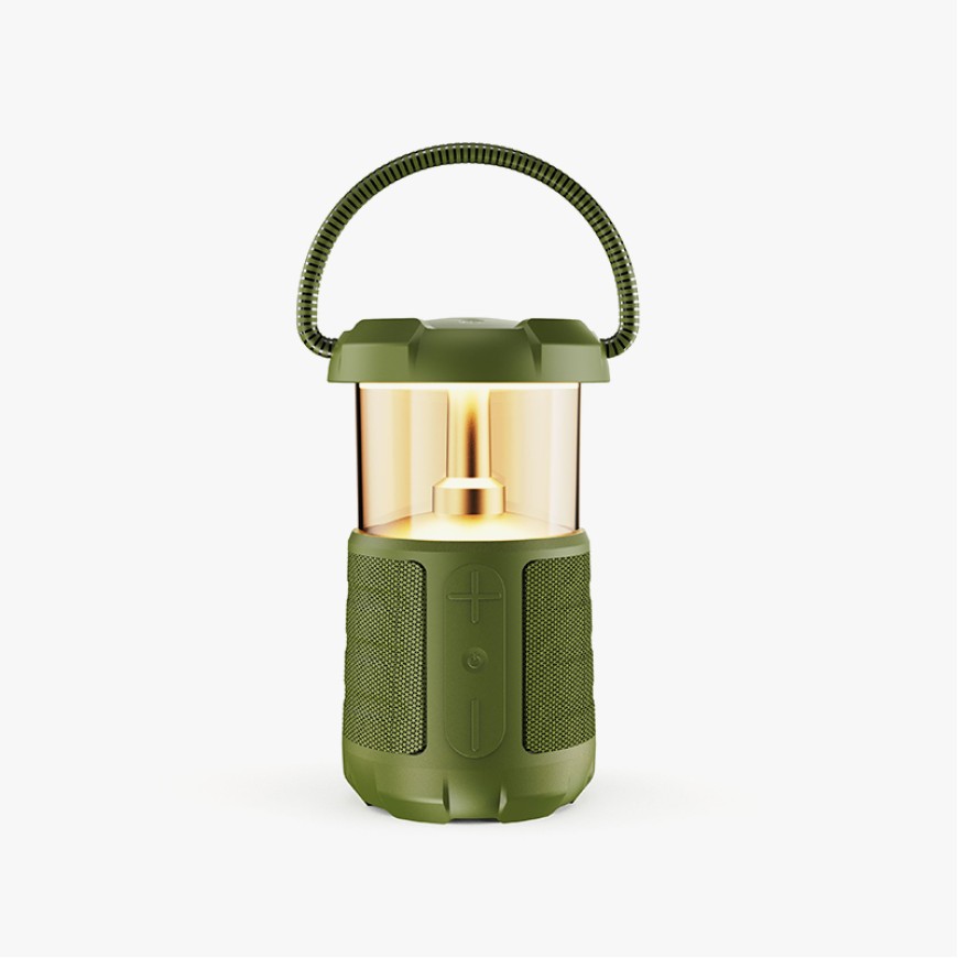 Camping lantern shaped Bluetooth retro speaker