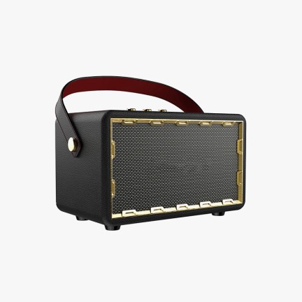 Portable stereo Bluetooth retro speaker