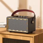 Portable stereo Bluetooth retro speaker