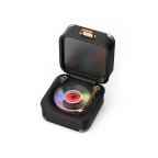 Record player-shaped Bluetooth retro speaker