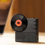 Stereo rechargeable Bluetooth retro speaker