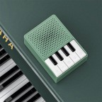 Piano-shaped stereo Bluetooth retro speaker