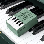 Piano-shaped stereo Bluetooth retro speaker