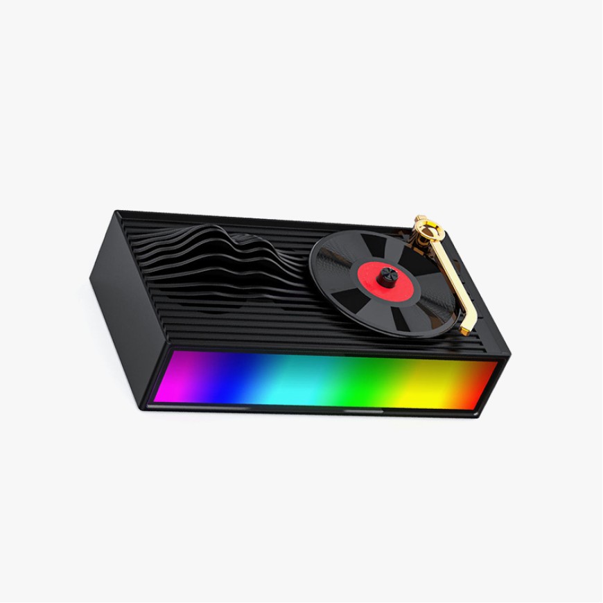 Wireless RGB Bluetooth retro speaker