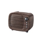 TV-shaped wood-grain Bluetooth retro speaker