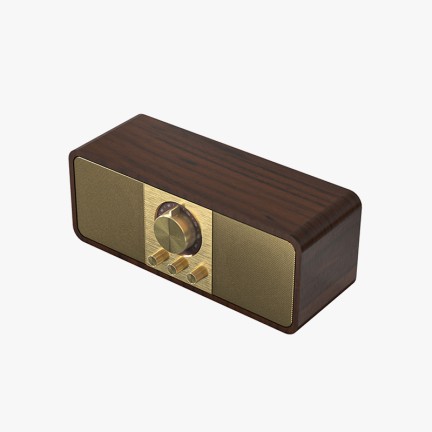 HIFI stereo wireless Bluetooth retro speaker