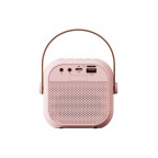 Stereo leather handle Bluetooth retro speaker