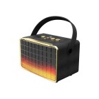 Trendy RGB light Bluetooth retro speaker