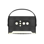 Trendy RGB light Bluetooth retro speaker