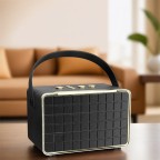 Trendy RGB light Bluetooth retro speaker
