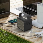 Compact portable stereo Bluetooth retro speaker