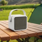 Compact portable stereo Bluetooth retro speaker