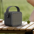Compact portable stereo Bluetooth retro speaker