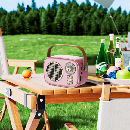 Classic stereo surround sound Bluetooth retro speaker