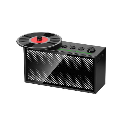 Black HIFI sound quality Bluetooth retro speaker