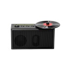 Black HIFI sound quality Bluetooth retro speaker