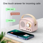 Mini surround sound Bluetooth retro speaker
