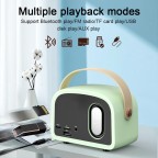 Mini surround sound Bluetooth retro speaker