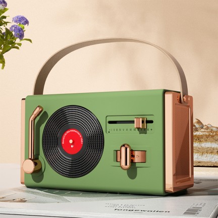 New stereo decorative Bluetooth retro speaker