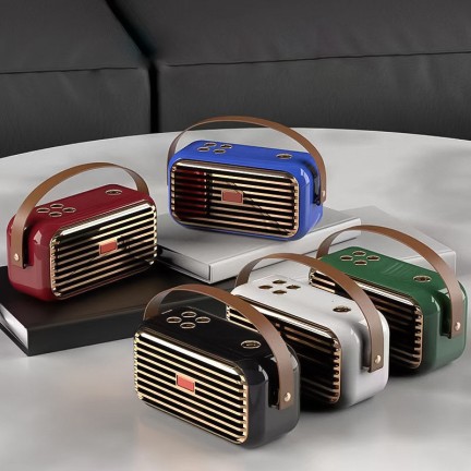 Wireless surround sound Bluetooth retro speaker