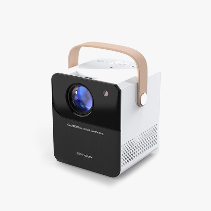 Portable wireless intelligent long-distance projector