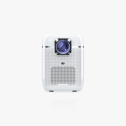 High-brightness white smart projector